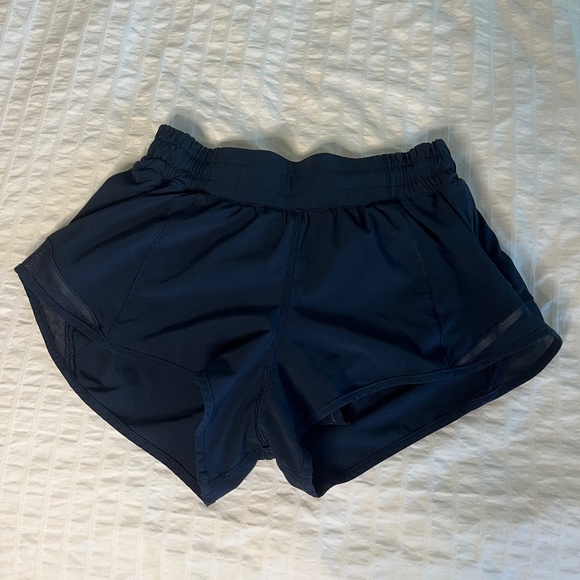 lululemon athletica Pants - NAVY LULULEMON HOTTY HOT SHORTS